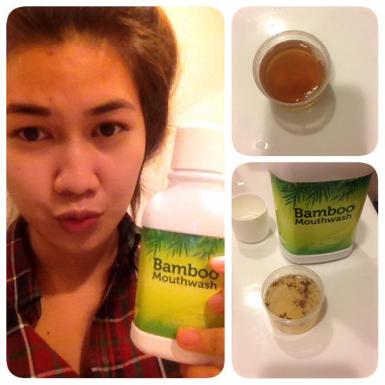 น้ำยาบ้วนปาก Bamboo mouthwash สารสกัดพิเศษจากเยื่อไผ่ สลายคราบหินปูน ดับกลิ่นปาก